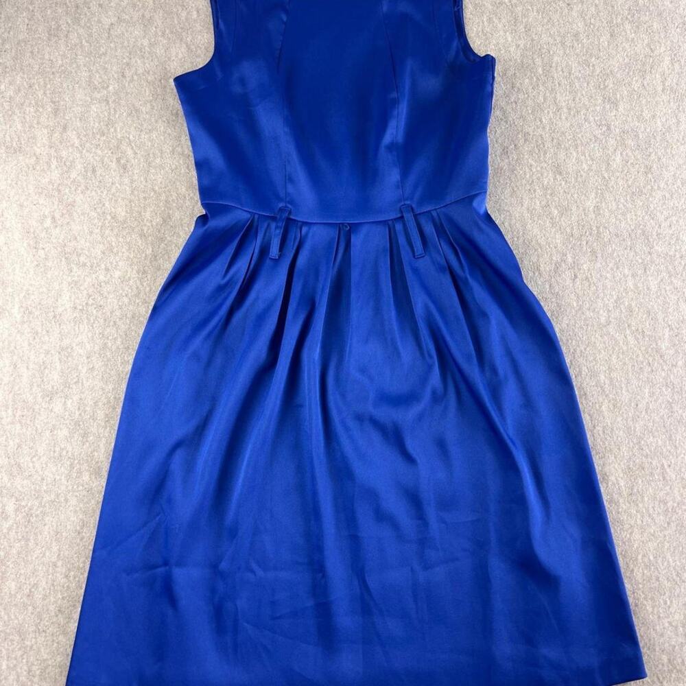 Ab studio vintage blue sleeveless